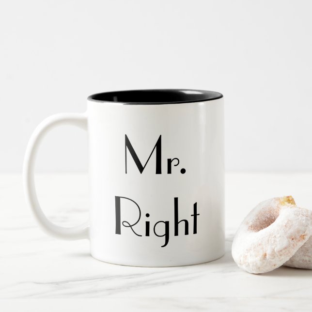 M. Right Mug (Avec donut)