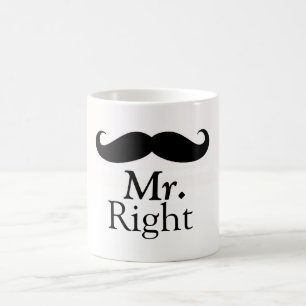 M. Right mug Café mug pour lui