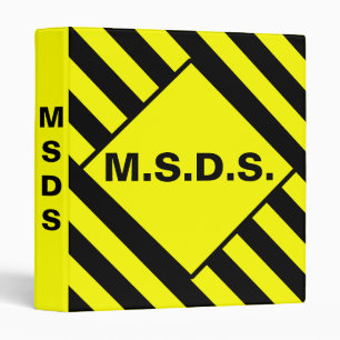 M.S.D.S. Classeur de précaution