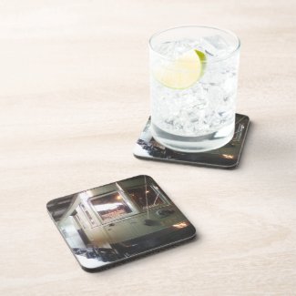 M&SC Hard plastic coaster