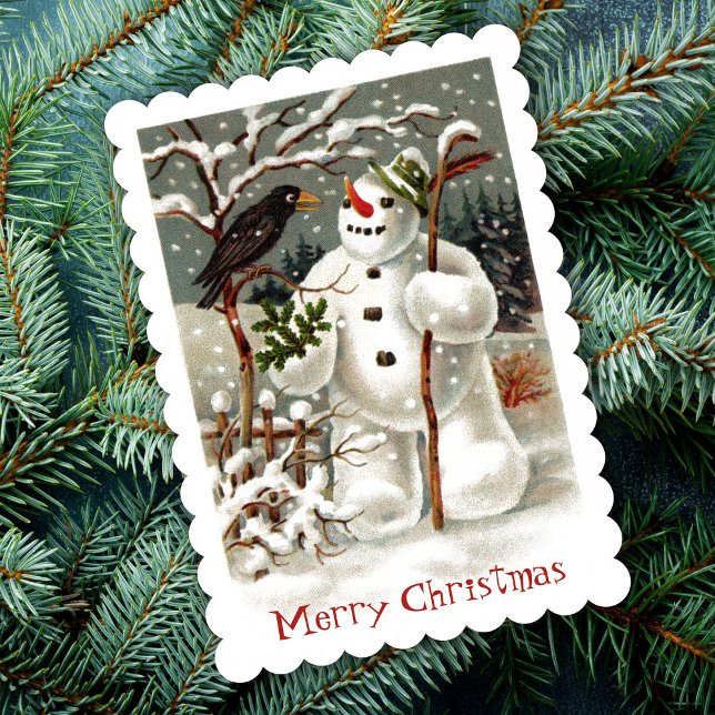 M. Snowman et M. Crow Invitation (Créateur téléchargé)