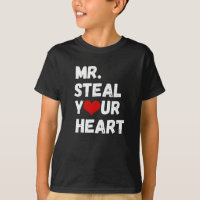 M. Steal Your Heart Valentine's Day T-shirt