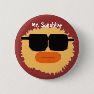 M.sunshine copy, Mr. Sunshine 2 Inch Round Button