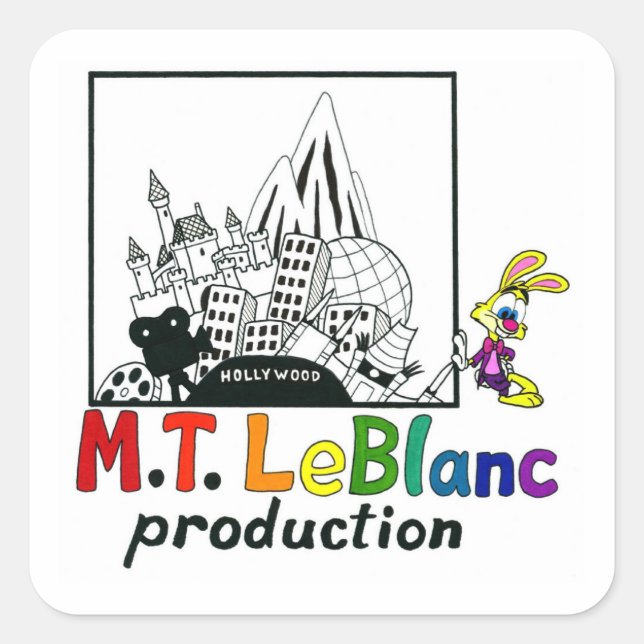 M.T. LeBlanc Productions Logo Sticker (Front)