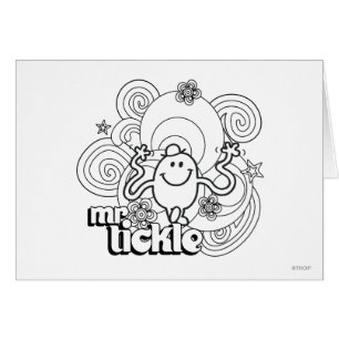 M. Tickle Black & White Swirls & Stars