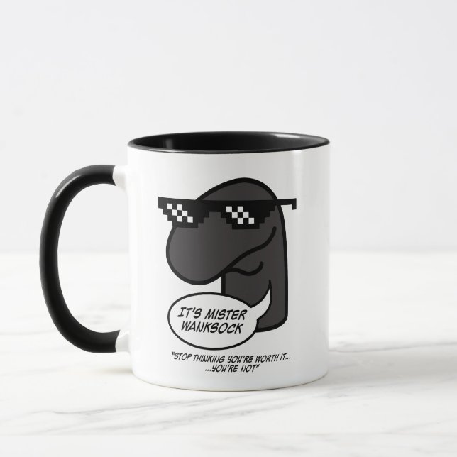 M. Wanksock Ultra Mug (Gauche)