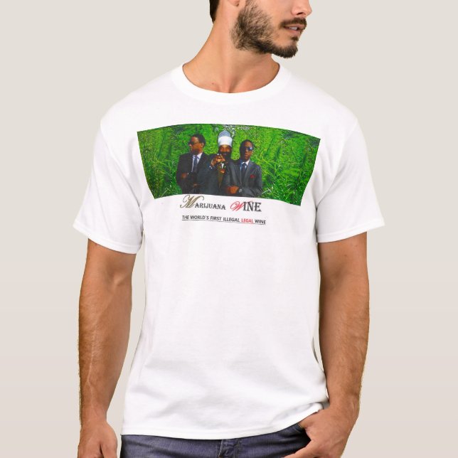 M WINE  OFFICIAL  Men's Basic T-Shirt (Front)