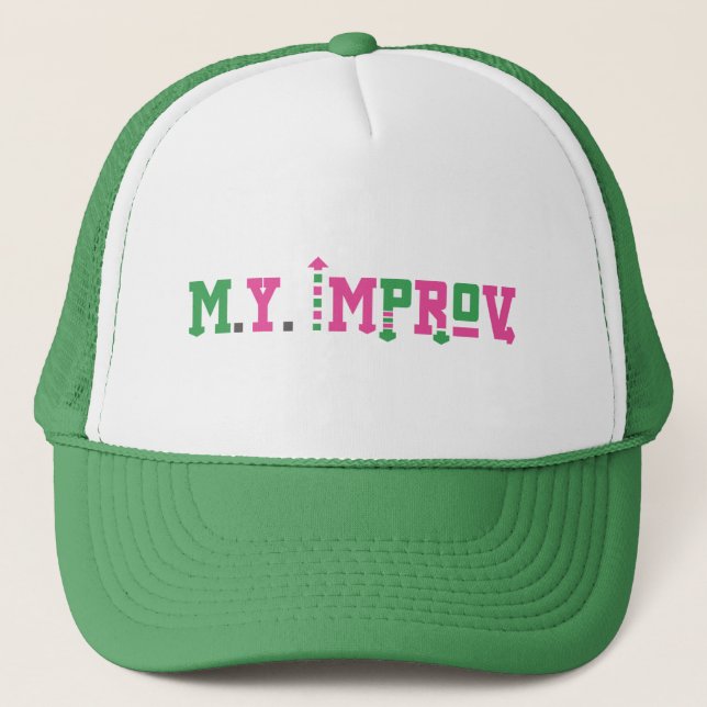 M.Y. Improv Hat - Green (Front)