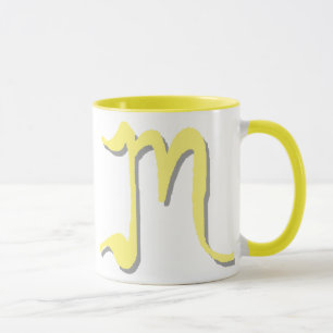 M (Yellow) Mug