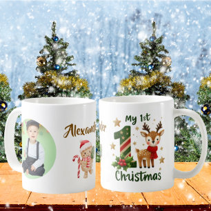 Ma 1ère tasse de café photo de Noël Little Reideer