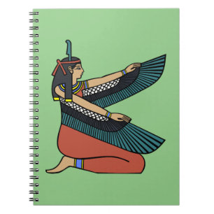 Ma’at (Egyptian Goddess) Notebook