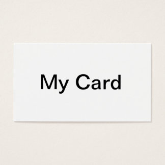 Ma carte