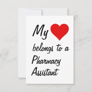 Ma carte d'assistant de pharmacie