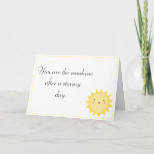 Ma carte de voeux intérieure de blanc de soleil