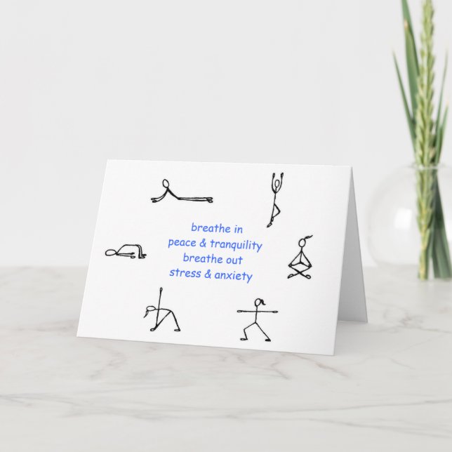 Ma carte d'incantation de yoga (Devant)
