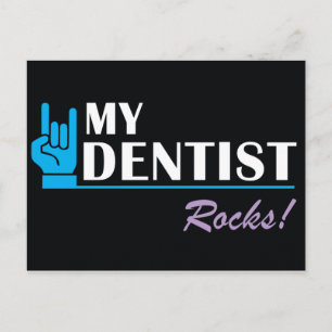 Ma carte postale Dentist Rocks