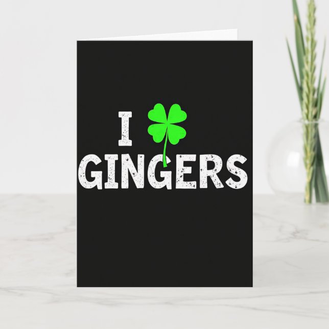 Ma carte Trèfle Gingembre (Devant)