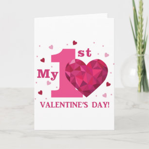 Ma ?ère carte de voeux de Saint-Valentin