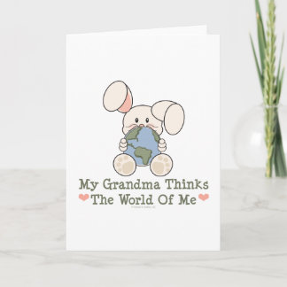Ma Grand-Mère Pense Que Le Monde De Ma Carte De Vo
