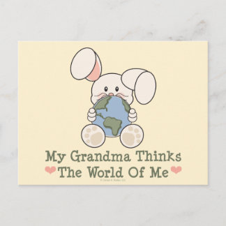 Ma Grand-Mère Pense Que Le Monde De Ma Carte Posta