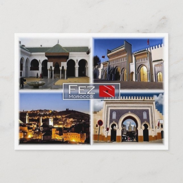 MA Maroc - Fès - Carte postale (Devant)
