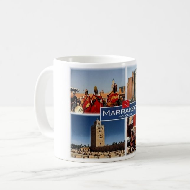 MA Morocco -  Marrakech - Coffee Mug (Front Left)