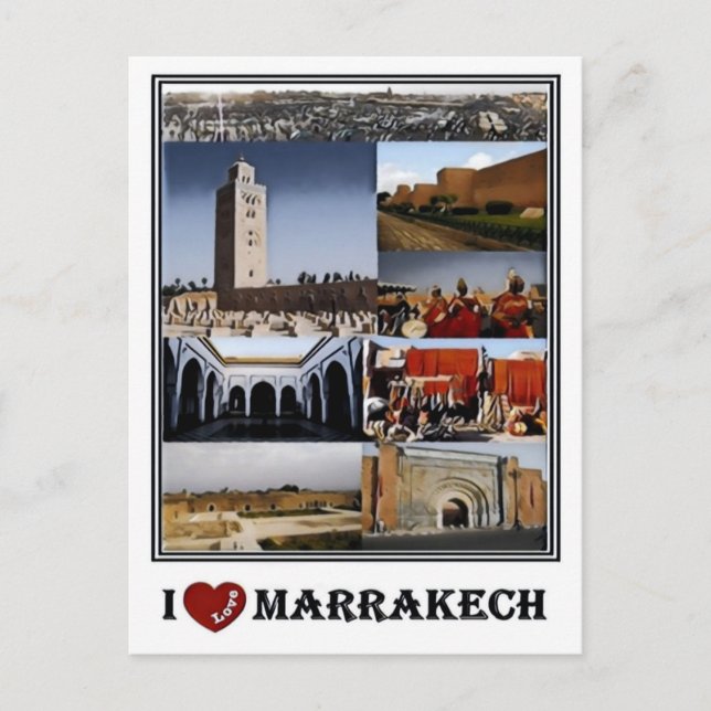 MA Morocco - Marrakech - Postcard (Front)