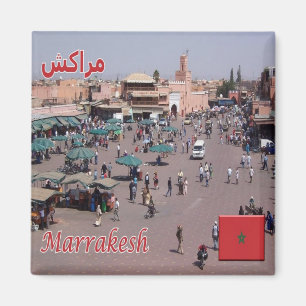 MA - Morocco - Marrakesh Magnet