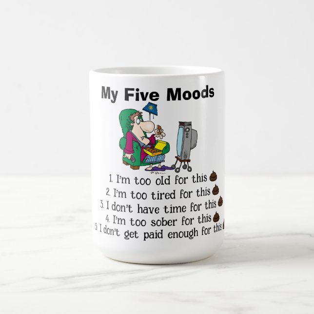 Ma Mug de café Cinq Humeurs (Centre)