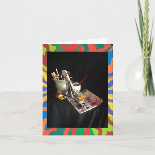 Ma palette d'aquarelle de la carte de couleurs pri (Devant)