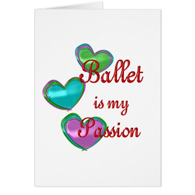 Ma passion de ballet (Devant)