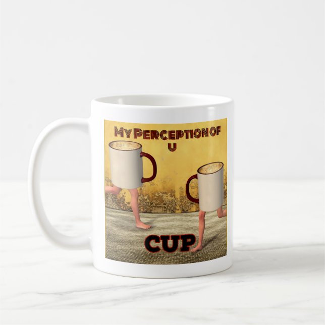 Ma perception de nous "Coupe" Mugs & Tasses (Gauche)