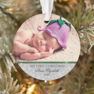 Ma première photo de Noël - Snowflakes