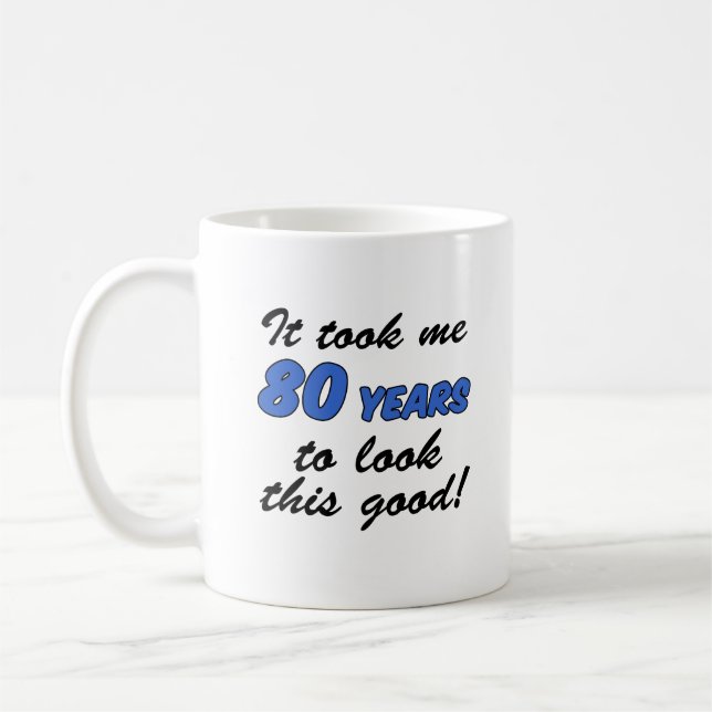 M'a pris 80 ans de tasse (Gauche)