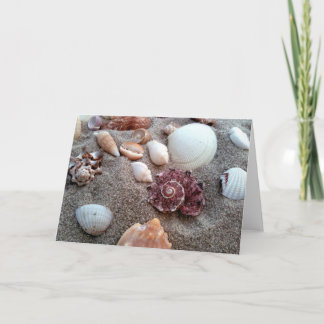 Ma propre carte de voeux de plage privée