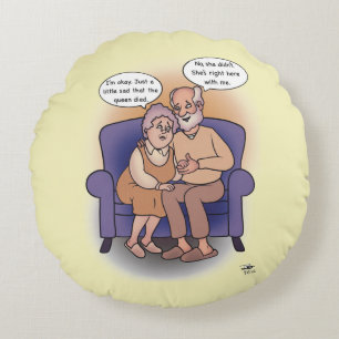 Ma reine Coussin ronde