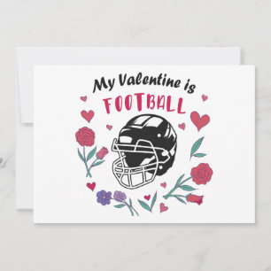 Ma Saint Valentin est Carte de visite de football