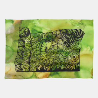 Ma serviette de plat de l'Orégon