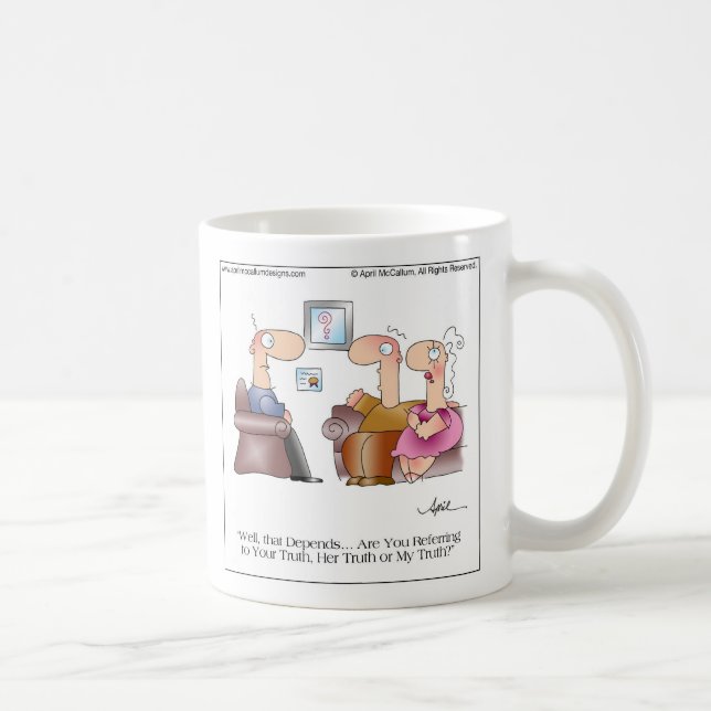 MA tasse avant avril McCallum de VÉRITÉ (Droite)