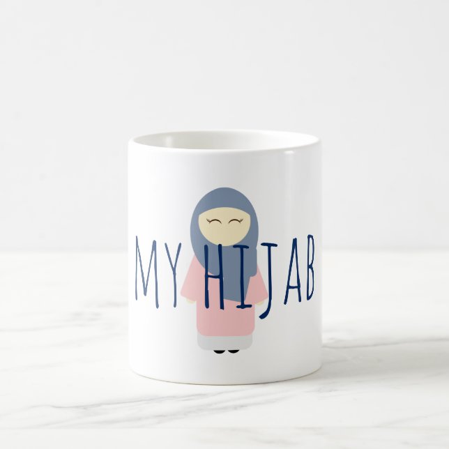 ma tasse de café hijab fille musulmane (Centre)