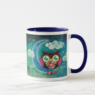 Ma tasse en croissant de hibou
