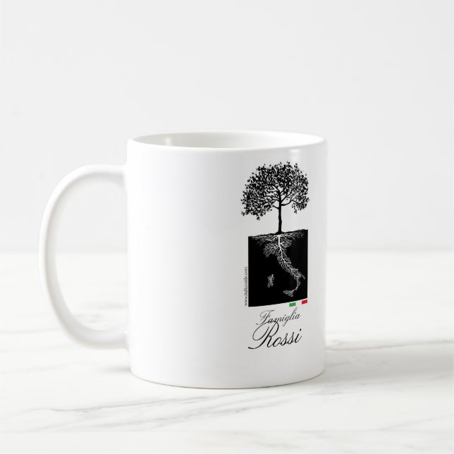 Ma tasse italienne de famille (Gauche)