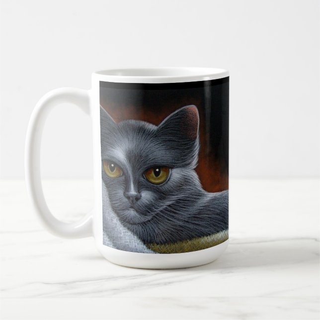 MA TASSE RUSSE DE CAT BLEU (Gauche)