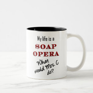 Ma vie est Mme C Mug de feuilleton