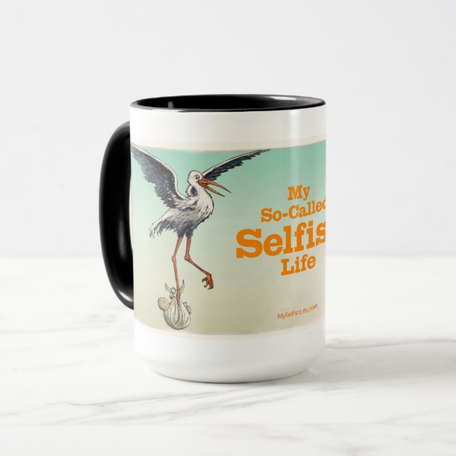 "Ma Vie soi-disant égoïste" Mug (Officiel) (Devant gauche)