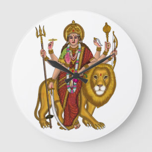 Maa Durga Clock