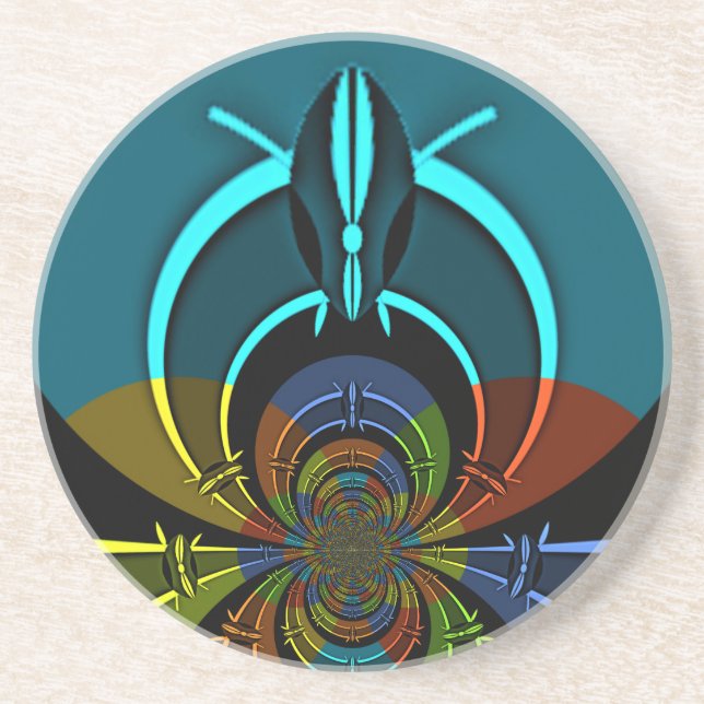 Maasai Colours Hakuna Matata Coaster (Front)