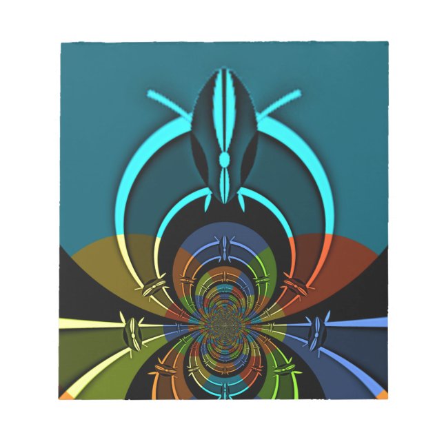 Maasai Colours Hakuna Matata Notepad (Front)