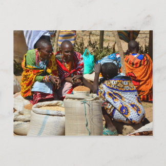 Maasai People Postcard