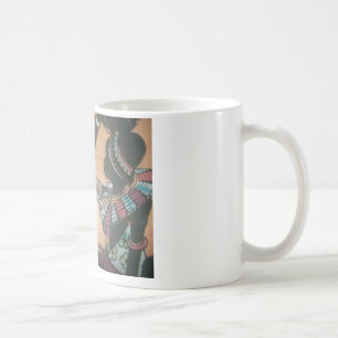 Maasai Tradition and Culture Pattern Art Design Coffee Mug